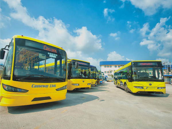 Causeway Link Bus From Singapore To Legoland Malaysia