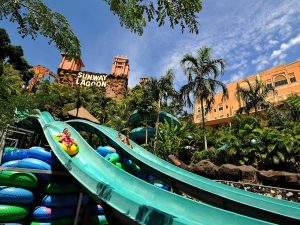 Sunway Lagoon Theme Park Slide