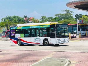 myBAS F100 from JB Sentral to KSL City Mall